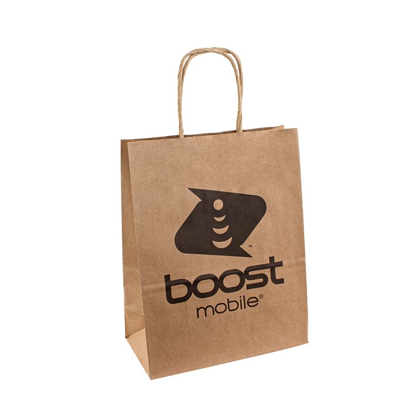 Kraft Paper Packaging Bag Paper Kraft Bag Brugerdefinerede papirposer med håndtag Designer Papirposer